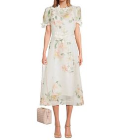 Style 1-1807895800-5 Zimmermann White Size 0 Floral Sleeves Silk Cocktail Dress on Queenly