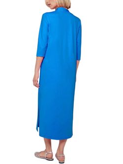 Style 1-1830451745-6458 Vilagallo Blue Size 4 Sleeves Cocktail Dress on Queenly