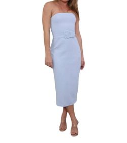 Style 1-1940530671-70 Amanda Uprichard Blue Size 0 Polyester Cocktail Dress on Queenly