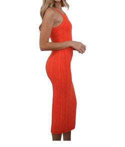 Style 1-2123411322-74 Amanda Uprichard Orange Size 4 1-2123411322-74 Tall Height Spandex Cocktail Dress on Queenly