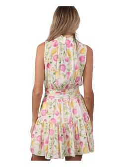 Style 1-2204284079-149 En Saison Pink Size 12 Sorority High Neck Plus Size Cocktail Dress on Queenly