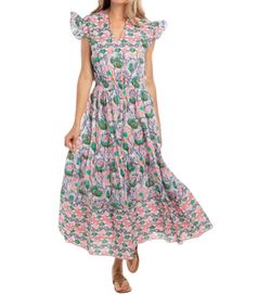 Style 1-24589702-892 Bindu Pink Size 8 Military Polyester Straight Dress on Queenly