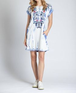 Style 1-2770875677-149 APNY Blue Size 12 Floral Sorority Sleeves Sorority Rush Cocktail Dress on Queenly