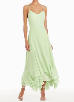 Style 1-2961106463-70 Amanda Uprichard Green Size 0 Free Shipping Polyester Cocktail Dress on Queenly