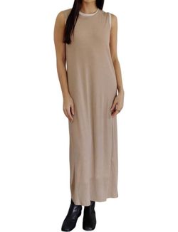 Style 1-315145942-74 MOD REF Brown Size 4 Polyester Tall Height Cocktail Dress on Queenly