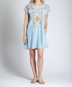 Style 1-3219035352-1691 APNY Blue Size 16 Prom Floral Mini Cap Sleeve Cocktail Dress on Queenly