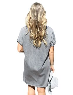 Style 1-3363744758-892 Hrt & Luv Gray Size 8 Tall Height Free Shipping Grey Cocktail Dress on Queenly