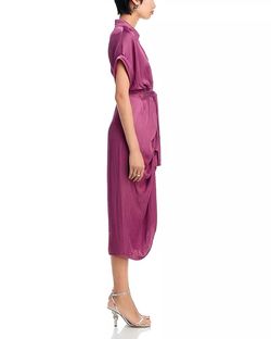 Style 1-3488112043-1498 STEVE MADDEN Pink Size 4 Satin Polyester Sleeves Cocktail Dress on Queenly