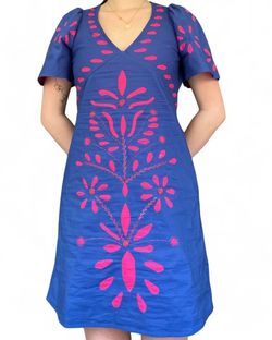 Style 1-3531379218-70 BANJANAN Blue Size 0 Sorority Summer Pockets Silk Cocktail Dress on Queenly