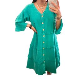 Style 1-3987469085-149 Easel Green Size 12 Mini V Neck Cocktail Dress on Queenly