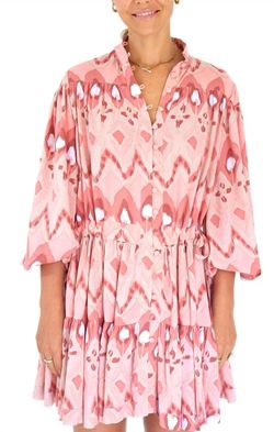 Style 1-4082612746-892 Feather & Find Pink Size 8 V Neck Cocktail Dress on Queenly