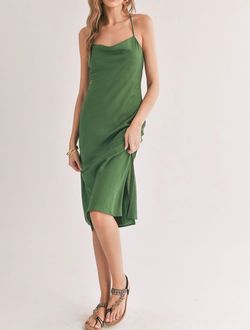 Style 1-445683771-70 Sadie & Sage Green Size 0 Mini 1-445683771-70 Spaghetti Strap Cocktail Dress on Queenly