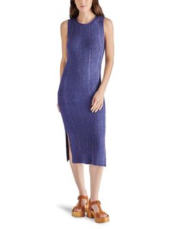 Style 1-642816214-74 STEVE MADDEN Purple Size 4 Pattern Prom Cocktail Dress on Queenly