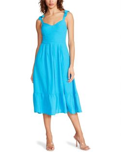 Style 1-709006902-1498 STEVE MADDEN Blue Size 4 Polyester Cocktail Dress on Queenly