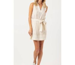 Style 1-802151179-74 sundays Nude Size 4 Free Shipping Tall Height Mini High Neck Belt Cocktail Dress on Queenly