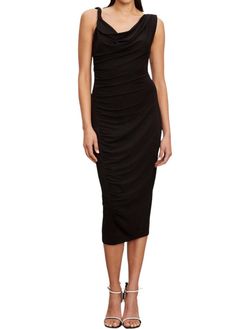 Style 1-814329870-892 Velvet by Graham & Spencer Black Size 8 Pattern Free Shipping Cocktail Dress on Queenly