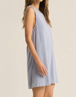 Style 1-940320021-149 Z Supply Blue Size 12 Free Shipping Tall Height Cocktail Dress on Queenly