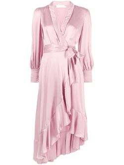 Style 1-974896138-649 Zimmermann Pink Size 2 1-974896138-649 Sleeves Cocktail Dress on Queenly