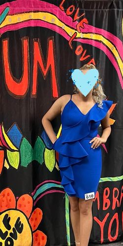 Blue Size 12 Cocktail Dress on Queenly