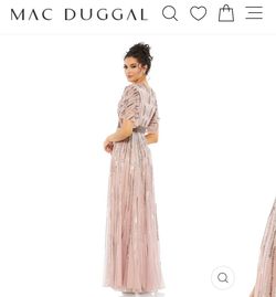 Style 93582 Mac Duggal Pink Size 10 Military 50 Off A-line Dress on Queenly