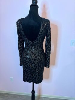 Dress the Population Black Size 4 Homecoming 50 Off Cocktail Dress on Queenly