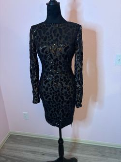 Dress the Population Black Size 4 Homecoming 50 Off Cocktail Dress on Queenly