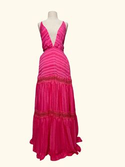 Pink Size 8 Train Dress on Queenly