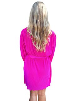 Style 1-1058341733-892 MABLE Pink Size 8 Magenta Polyester Cocktail Dress on Queenly