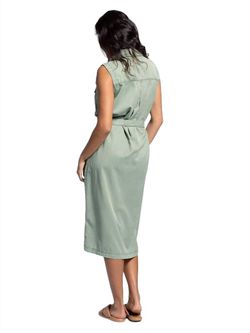 Style 1-1130262558-149 Thread & Supply Green Size 12 Free Shipping Tall Height Straight Cocktail Dress on Queenly