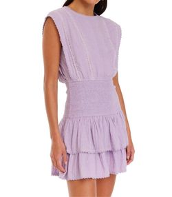 Style 1-137639573-892 ALLISON NEW YORK Purple Size 8 1-137639573-892 Free Shipping Mini Cocktail Dress on Queenly