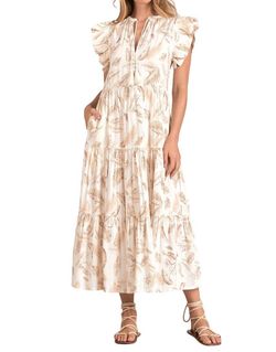 Style 1-1548473790-74 ELAN Nude Size 4 Side Slit Sleeves Jersey Straight Dress on Queenly