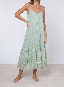 Style 1-1939184470-5 JULIET DUNN Green Size 0 Embroidery 1-1939184470-5 Spaghetti Strap Cocktail Dress on Queenly