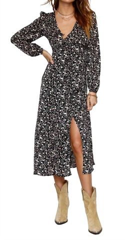 Style 1-1998940301-70 heartloom Black Size 0 Sleeves Long Sleeve Floral Cocktail Dress on Queenly