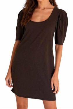 Style 1-2325588644-70 Z Supply Black Size 0 Sorority Rush Casual Mini Sorority Cocktail Dress on Queenly