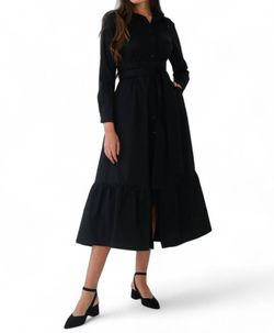 Style 1-2902205466-70 MONICA NERA Black Size 0 1-2902205466-70 Sleeves High Neck Cocktail Dress on Queenly