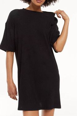 Style 1-3014928618-70 Z Supply Black Size 0 Sorority Rush Sleeves Mini Cocktail Dress on Queenly