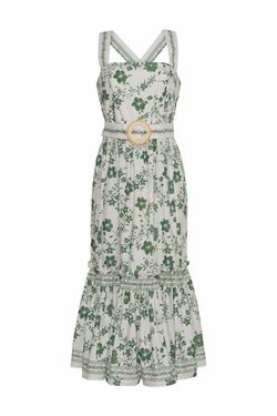 Style 1-3037322281-74 Cara Cara Green Size 4 Print 1-3037322281-74 Cocktail Dress on Queenly