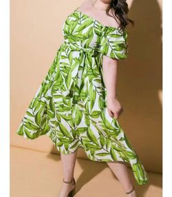 Style 1-3166938819-920 FLYING TOMATO Green Size 24 Sleeves Mini Cocktail Dress on Queenly