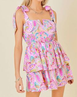 Style 1-3298419702-149 day + moon Pink Size 12 Sorority Plus Size Cocktail Dress on Queenly