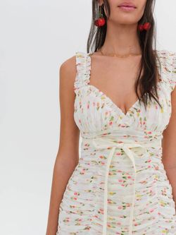 Style 1-3771343206-892 for Love & Lemons White Size 8 Bachelorette Cocktail Dress on Queenly