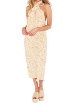 Style 1-428708497-892 Show Me Your Mumu Nude Size 8 Free Shipping High Neck 1-428708497-892 Cocktail Dress on Queenly