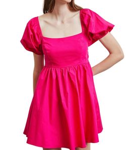 Style 1-436258625-149 Heyson Pink Size 12 Sleeves Pockets Mini A-line Cocktail Dress on Queenly