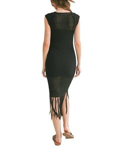 Style 1-861072800-892 SAGE THE LABEL Black Size 8 Speakeasy Polyester Cocktail Dress on Queenly