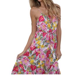 Style 1-884606831-892 MELISSA NEPTON Pink Size 8 Free Shipping Print 1-884606831-892 Cocktail Dress on Queenly