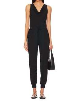 Style 1-923385126-149 heartloom Black Size 12 Spandex Straight Plus Size Polyester Jumpsuit Dress on Queenly