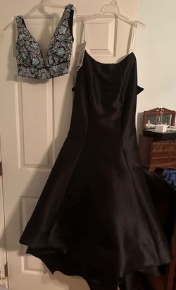 Black Size 6 Mermaid Dress on Queenly