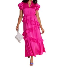 Style 1-2488314363-892 Alden Adair Pink Size 8 High Neck Military Polyester Straight Dress on Queenly