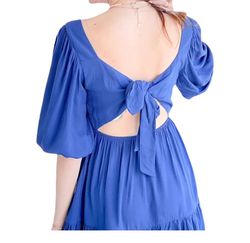 Style 1-2290428982-149 APRICOT Blue Size 12 Free Shipping Cocktail Dress on Queenly