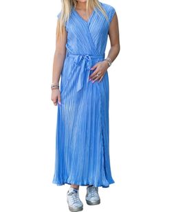 Style 1-4216632254-74 bishop + young Blue Size 4 1-4216632254-74 Side Slit Polyester Cocktail Dress on Queenly