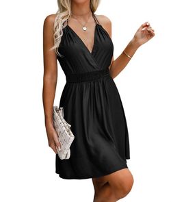 Style 1-3598810201-1691 eLook Black Size 16 Sorority Backless Sorority Rush Cocktail Dress on Queenly